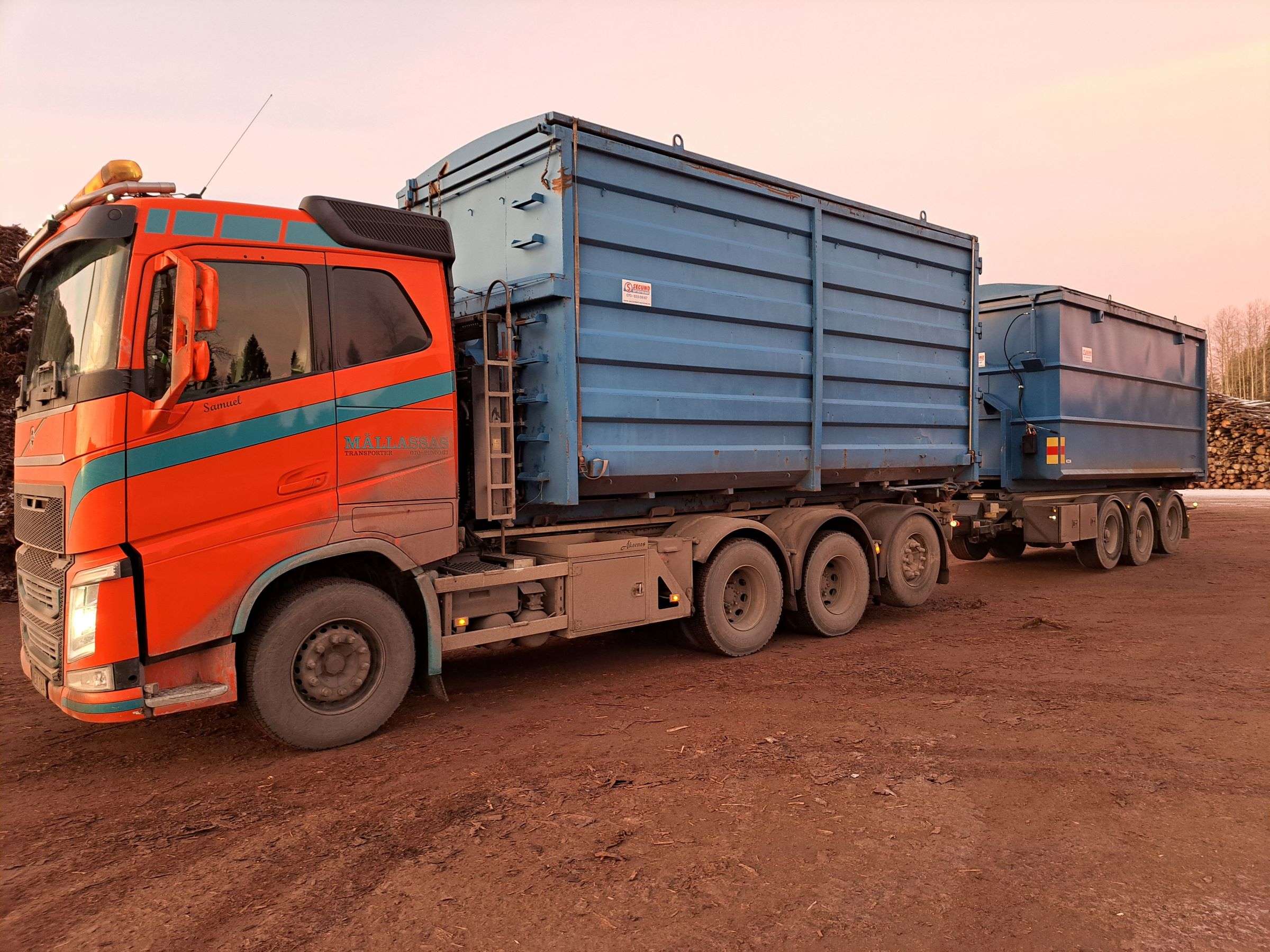 Mällassas Transporter